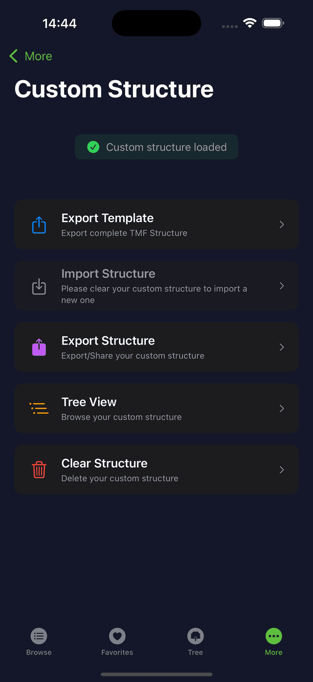 Custom Structure